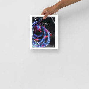 Sith Lord Spider-Man Art Print